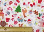 画像4: クリスマスパーティー　サンタクロース・クリスマス柄　スケア生地 (4)