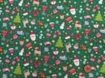 画像9: クリスマスパーティー　サンタクロース・クリスマス柄　スケア生地 (9)