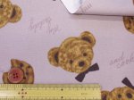 画像7: クマとクッキー　くま・チョコチップクッキー・動物柄　オックス生地 (7)