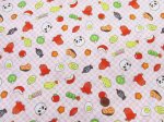 画像6: タコさんウインナー　おべんとう・おかず柄 シーチング生地　コスモテキスタイル (6)