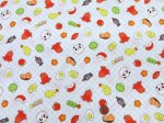 画像3: タコさんウインナー　おべんとう・おかず柄 シーチング生地　コスモテキスタイル (3)