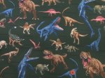 画像6: 恐竜図鑑　ダイナソー・恐竜柄　オックス生地 (6)
