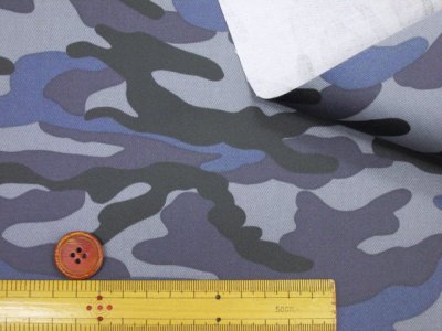 画像3: 迷彩 カモフラージュ 迷彩柄 ツイル生地 ラミネート つや消し