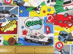 画像4: タカラトミー トミカ コミック柄　オックス生地 (4)