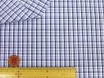 画像7: 先染め 上質 チェック・格子柄　先染めブロード生地 (7)