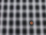画像6: 先染め 上質 モノトーンチェック・格子柄　先染めブロード生地 (6)