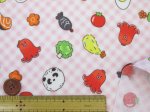 画像7: タコさんウインナー　おべんとう・おかず柄 シーチング生地 ラミネート つや消し　コスモテキスタイル (7)