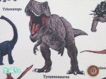 画像2: 恐竜図鑑　ダイナソー・恐竜柄　オックス生地　ラミネート　つや消し (2)