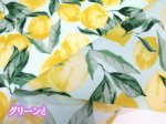 画像6: 撥水加工 シンプルレモン れもん柄　ナイロンオックス生地 (6)
