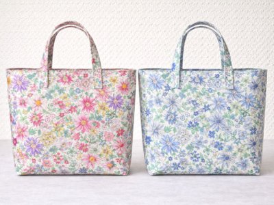 画像3: メモワールフラワー フラワー・花柄 ツイル生地 コットンこばやし　ラミネート　つや消し