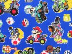 画像5: マリオカートワールド　マリカー柄　オックス生地 (5)