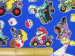 画像7: マリオカートワールド　マリカー柄　オックス生地 (7)