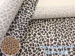 画像1: アニマル　レオパード　ヒョウ柄　セブンベリー　ツイル生地　ラミネート　つや消し (1)