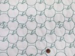 画像7: 毎年完売の人気生地!!　刺繍幅約96cm　アップル・りんご・林檎・リンゴ柄　シーチング生地 (7)