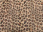画像6: 140m幅　ヒョウ レオパード アニマル柄 合皮レザー生地　合皮 フェイクレザー (6)