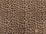 画像3: 140m幅　ヒョウ レオパード アニマル柄 合皮レザー生地　合皮 フェイクレザー (3)