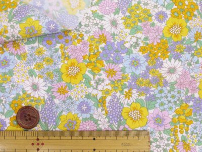 画像3: スプリングフラワー フラワー・花柄 ブロード生地