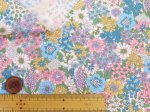 画像7: スプリングフラワー　フラワー・花柄 ブロード生地 (7)