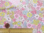 画像4: スプリングフラワー　フラワー・花柄 ブロード生地 (4)
