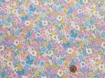 画像6: スプリングフラワー　フラワー・花柄 ブロード生地 (6)