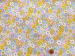 画像9: スプリングフラワー　フラワー・花柄 ブロード生地 ラミネート つや消し (9)