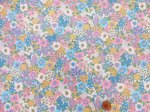 画像6: スプリングフラワー　フラワー・花柄 ブロード生地 ラミネート つや消し (6)