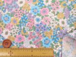 画像7: スプリングフラワー　フラワー・花柄 ブロード生地 ラミネート つや消し (7)
