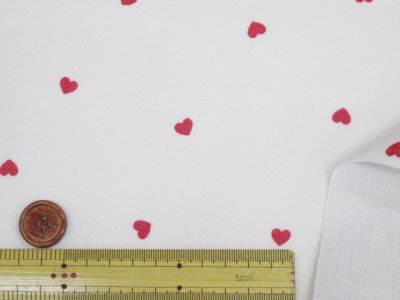 画像2: ALTO ALBERO COLLECTION プチハート　ハート柄　スケア生地 ラミネート つや消し