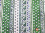 画像9: エスニックフラワーストライプ フラワー・花柄　80ローンリップル生地 (9)