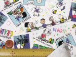 画像7: スヌーピー SNスクールズアウト PEANUTS　オックス生地 (7)