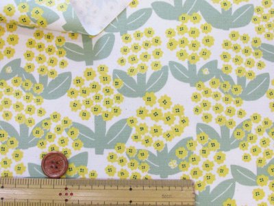 画像1: Ｂｌｏｏｍｉｎｇ　Ｄａｙ　フラワー・花柄　オックス生地