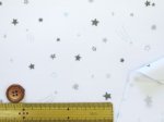画像7: 吸水速乾＋ＵＶ加工　80cm幅シャイニングスター　スター・星柄　ハニカムメッシュ生地 (7)