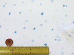 画像4: 吸水速乾＋ＵＶ加工　80cm幅シャイニングスター　スター・星柄　ハニカムメッシュ生地 (4)
