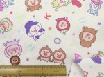画像4: こびとづかん　アルファベット柄　オックス生地 (4)