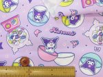 画像4: サンリオ　クロミ　カプセルトイ　オックス生地 (パープル) (4)