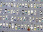 画像6: YUWA 有輪商店 sobakasu-kids.  オシャレキャット　ネコ・猫柄　シャーティング生地 (6)