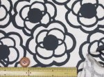 画像4: 北欧調　カメリア　フラワー・花柄　綿麻キャンバス生地　ラミネート　つや消し　コットンこばやし (4)