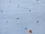 画像6: マーガレット刺繍　5オンス デニム生地　衣料からバッグ小物まで幅広く適用!! (6)
