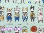 画像8: YUWA 有輪商店 sobakasu-kids. オシャレキャット　ネコ・猫柄　シャーティング生地　ラミネート つや消し (8)