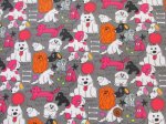 画像9: noraシリーズ　カラフルドッグ　犬柄　インクジェットプリント　シーチング生地　ラミネート つや消し (9)