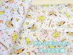 画像1: ポケットモンスター　ポケモン　お菓子柄　オックス生地 (1)
