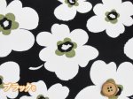 画像8: モダンフラワー　フラワー・花柄　11号帆布生地 (8)