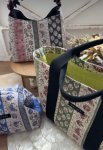 画像10: marucoparts様コラボ商品　Heritage(ヘリテージ)　フラワー・花柄　シーチング生地 (エアータンブラー加工) (10)