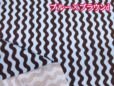 画像3: しましまストライプ しましま・ストライプ柄 オックス生地
