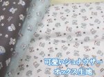 画像1: 可愛いシュナウザー シュナウザー ペット 犬柄 オックス生地 コスモテキスタイル (1)