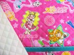 画像3: フレッシュプリキュア キルト地（濃いピンク）はぎれ９０ｃｍ (3)