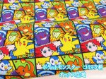 画像1: ポケットモンスター　ポケモン　コミック柄　オックス生地 (1)