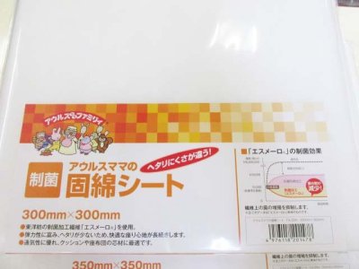 画像1: 日本バイリーン社　座布団用　固綿シート　300mm角