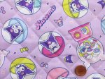 画像2: サンリオ　クロミ　カプセルトイ　オックス生地 (パープル) 半針キルト (2)