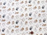 画像3: わがまま柴犬　柴犬・犬柄　オックス生地 (生成り地) ラミネート　つや消し (3)